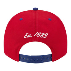 Philadelphia Phillies Arched A-Frame 9FIFTY Adjustable Hat Red/Royal