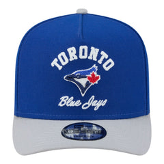 Toronto Blue Jays Arched A-Frame 9FIFTY Adjustable Hat Royal/Gray