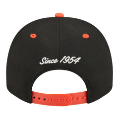 Baltimore Orioles Arched A-Frame 9FIFTY Adjustable Hat Black/Orange
