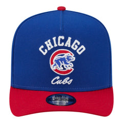 Chicago Cubs Arched A-Frame 9FIFTY Adjustable Hat Royal/Red