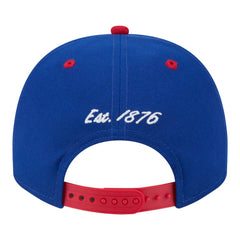 Chicago Cubs Arched A-Frame 9FIFTY Adjustable Hat Royal/Red