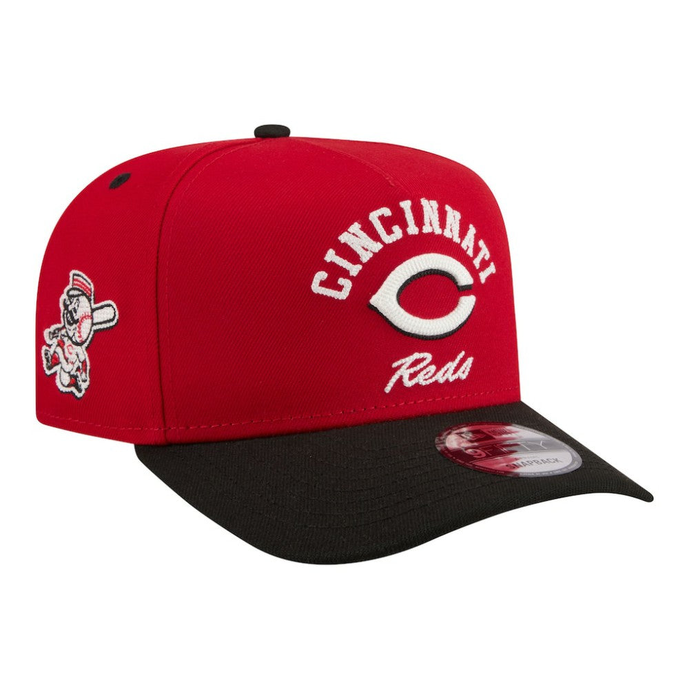 Cincinnati Reds Arched A-Frame 9FIFTY Adjustable Hat Red