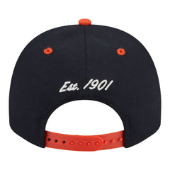 Detroit Tigers Arched A-Frame 9FIFTY Adjustable Hat Navy/Orange