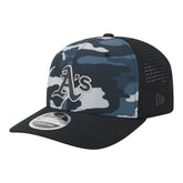 Athletics Tonal Camo 9SEVENTY Stretch-Snap Hat Black