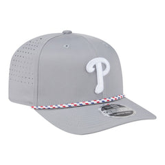Philadelphia Phillies Sport Rope 9SEVENTY Adjustable Hat Gray