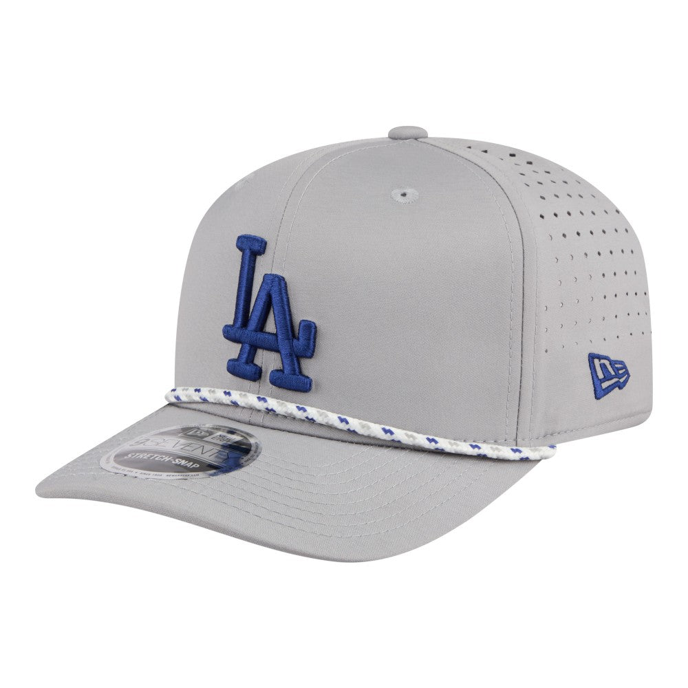 Los Angeles Dodgers Sport Rope 9SEVENTY Adjustable Hat Gray
