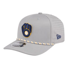 Milwaukee Brewers Sport Rope 9SEVENTY Adjustable Hat Gray