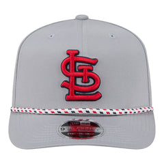 St. Louis Cardinals Sport Rope 9SEVENTY Adjustable Hat Gray