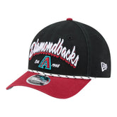 Arizona Diamondbacks Team Loyal 9FORTY M-Crown Adjustable Hat Black/Red