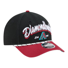 Arizona Diamondbacks Team Loyal 9FORTY M-Crown Adjustable Hat Black/Red