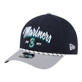 Seattle Mariners Team Loyal 9FORTY M-Crown Adjustable Hat Navy/Gray