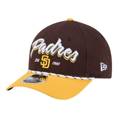 San Diego Padres Team Loyal 9FORTY M-Crown Adjustable Hat Brown/Gold