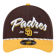 San Diego Padres Team Loyal 9FORTY M-Crown Adjustable Hat Brown/Gold