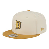 Detroit Tigers 2-Tone Color Pack 9FIFTY Snapback Hat Light Beige/Khaki