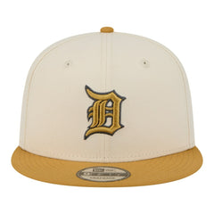 Detroit Tigers 2-Tone Color Pack 9FIFTY Snapback Hat Light Beige/Khaki