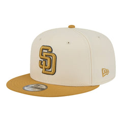 San Diego Padres 2-Tone Color Pack 9FIFTY Snapback Hat Light Beige/Khaki