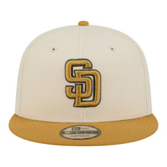 San Diego Padres 2-Tone Color Pack 9FIFTY Snapback Hat Light Beige/Khaki