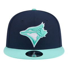 Toronto Blue Jays 2-Tone Color Pack 9FIFTY Snapback Hat Navy/Turquoise