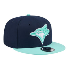 Toronto Blue Jays 2-Tone Color Pack 9FIFTY Snapback Hat Navy/Turquoise