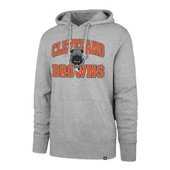 Cleveland Browns '47 Dawg Pound XL Velocity Headline Pullover Hoodie - Gray sale