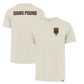 Cleveland Browns '47 Dawg Pound XL Backer Franklin T-Shirt - Cream on sale