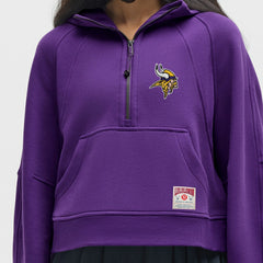 Minnesota Vikings lululemon Women's Scuba Oversized Half-Zip Hoodie - College Purple online