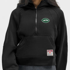 New York Jets lululemon Women's Scuba Oversized Half-Zip Hoodie - Black outlet