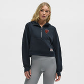 Chicago Bears lululemon Women's Scuba Oversized Half-Zip Hoodie - True Navy for sale