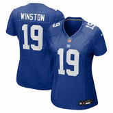 Jameis Winston New York Giants Women's Team Game Jersey - Royal cheap