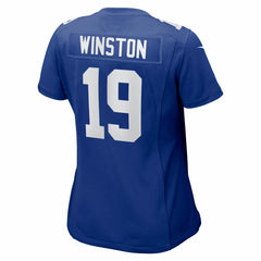 Jameis Winston New York Giants Women's Team Game Jersey - Royal cheap