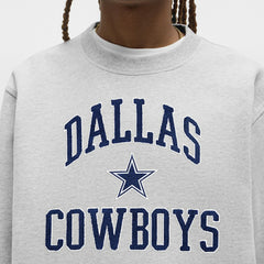 Dallas Cowboys lululemon Steady State Sweatshirt - Heathered Silver Drop discount