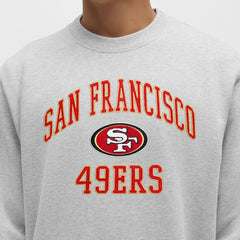 San Francisco 49ers lululemon Steady State Sweatshirt - Heathered Silver Drop discount