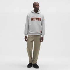 Cleveland Browns lululemon Steady State Pullover Hoodie - Heathered Silver Drop on sale