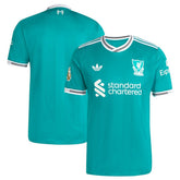Liverpool 2025/26 Third Jersey with Patch Discount - Green