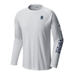 Detroit Tigers Terminal Tackle Long Sleeve Shirt White