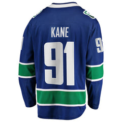 Evander Kane Vancouver Canucks Fanatics Home Breakaway Jersey - Blue Jerseys