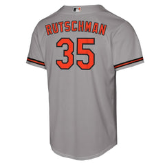 Adley Rutschman Baltimore Orioles Youth Road Replica Jersey Gray