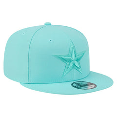 Dallas Cowboys New Era Colorpack 9FIFTY Snapback Hat - Turquoise on sale