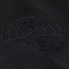 Detroit Red Wings Mitchell & Ness Phantom Fleece Crew Neck Sweatshirt - Black Sweatshirts