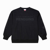 Pittsburgh Penguins Mitchell & Ness Phantom Fleece Crew Neck Sweatshirt - Black Sweatshirts