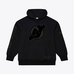 New Jersey Devils Mitchell & Ness Phantom Fleece Hoodie - Black Jerseys