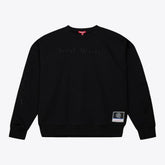 Detroit Red Wings Mitchell & Ness Unisex Phantom Fleece Crew Neck Sweatshirt - Black Sweatshirts