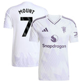 Mason Mount Manchester United 2025/26 Away Replica Player Jersey - White for sale