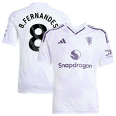 Bruno Fernandes Manchester United Youth 2025/26 Away Replica Player Jersey - White online
