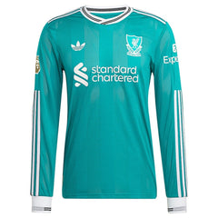Liverpool 2025/26 Third Long Sleeve Jersey - Green sale