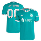 Liverpool 2025/26 Third Custom Jersey - Green online
