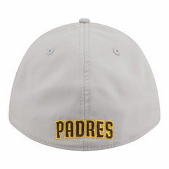 San Diego Padres Patch 39THIRTY A-Frame M-Crown Perforated Flex Hat Gray
