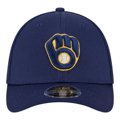 Milwaukee Brewers Dash 39THIRTY Flex Hat Navy