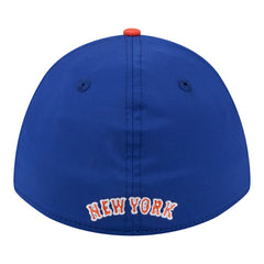New York Mets Rope M-Crown A-Frame 39THIRTY Flex Hat Royal/Orange