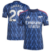 Kai Havertz Arsenal 2025/26 Away Replica Player Jersey on sale - Blue